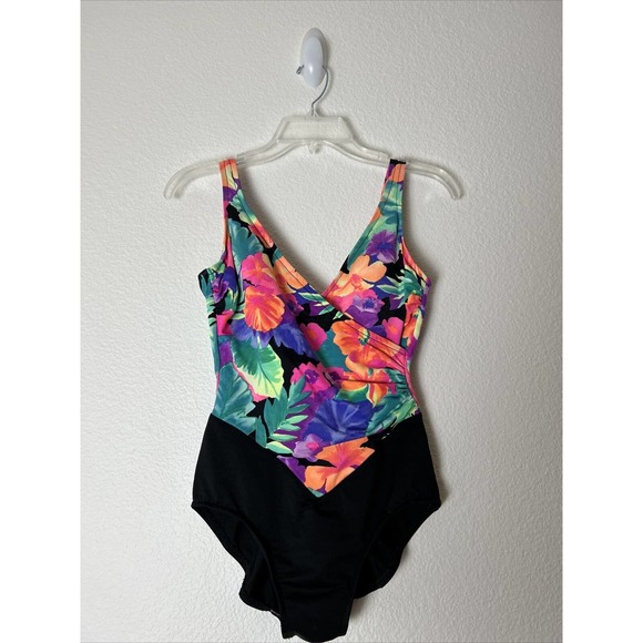 Swim Shaper Swim Vintage Swim Shaper One Piece Womens Swimsuit Size